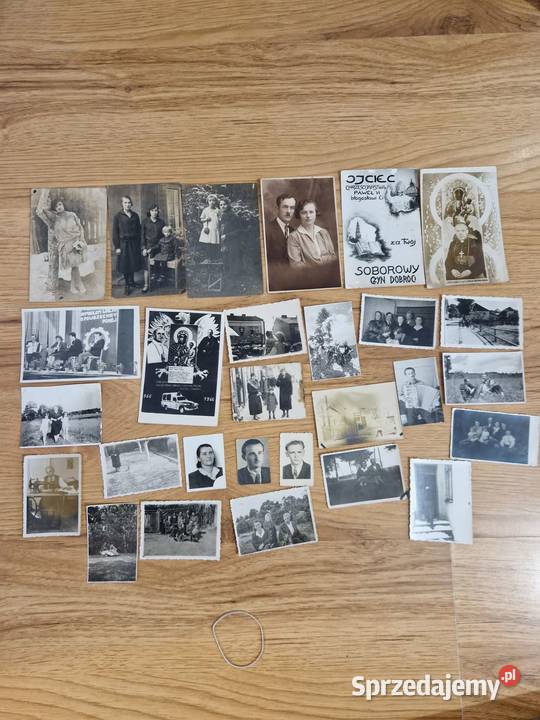 Album stary 230 zdjęć i pocztówek Zaklików sprzedam