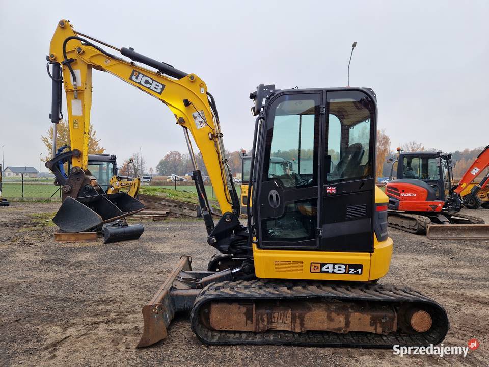 Minikoparka JCB 48 z1 2017r hydrauliczne Ryżki