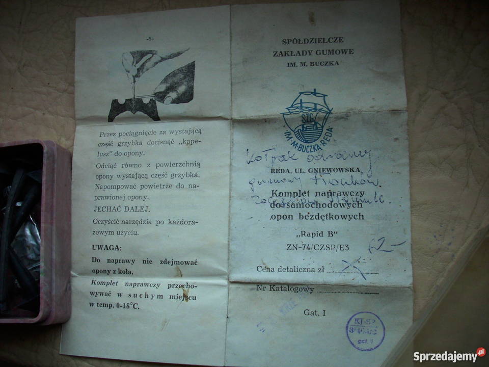 1974 Komplet napraczy kółSyrena Żuk Nysa WSK SHL sprzedam