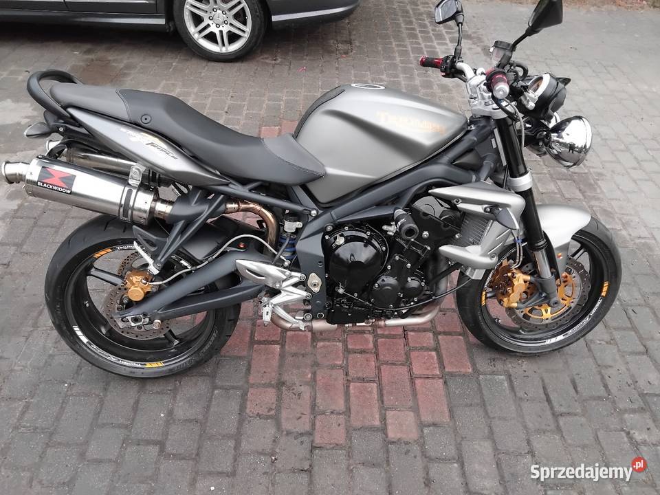 Triumph 675 Rka street triple bezwypadkowy baza Poznań