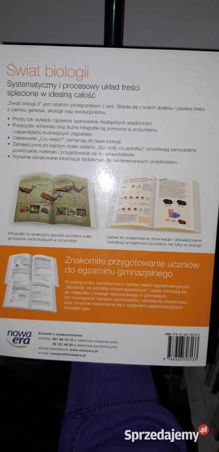 świat biologii 3 podręcznik unikat