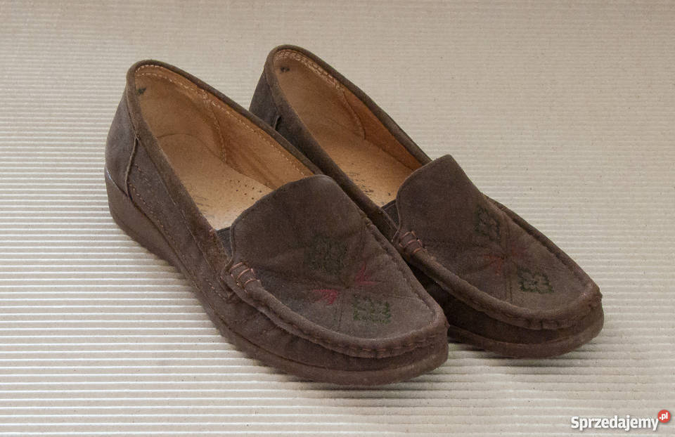 Półbuty zamszowe Lins 37 Radom