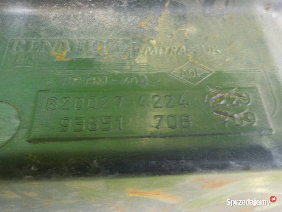 OPEL VIVARO I A 05r pas przedni okular osobowe Suków