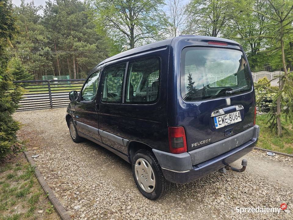 Peugeot partner 19d hak klima 5 osobowy Chotynin