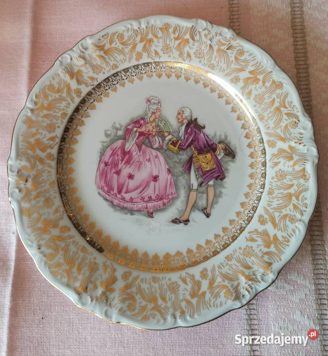 Patera ze scenką dworską Syg Winterling Bavaria sprzedam