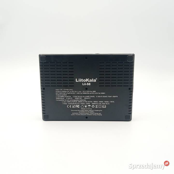 Nawigacja Wystaw Ładowarka LiitoKala LiiS8 8slot Pozostałe śląskie Zawiercie