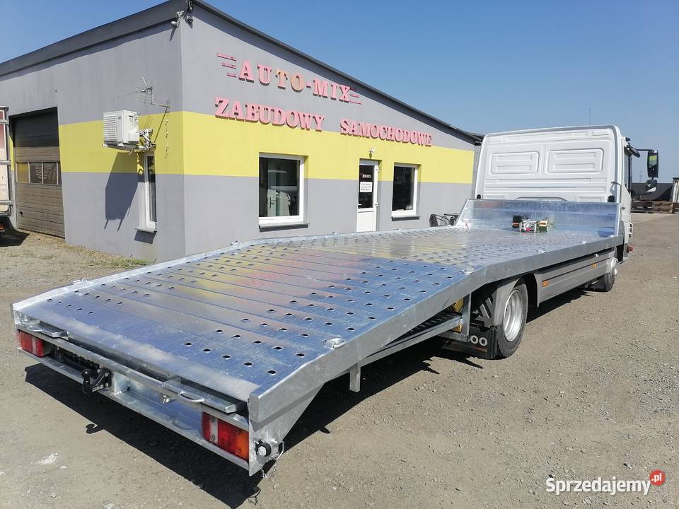 MERCEDES MAN auto laweta DMC 12T nowy najazd nie Strachosław sprzedam