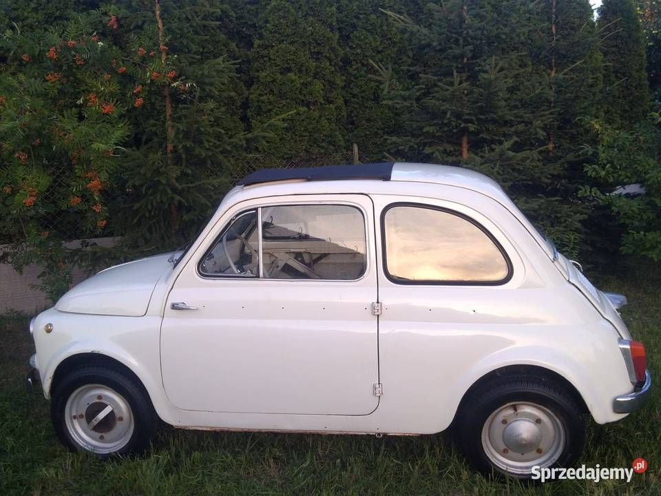 Fiat 500 D kurolapka manualna Warszawa