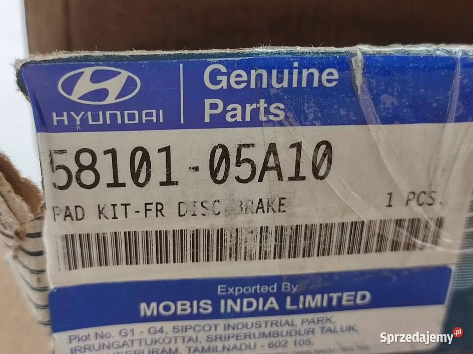 KLOCKI HAMULCOWE PRZÓD HYUNDAI ATOS MX