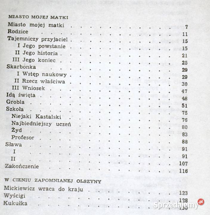 Miasto mojej matki I inne utwory Juliusz twarda Pozostałe Kultura i Rozrywka