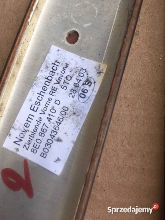 Dekory drewno audi a4 b6 osobowe Chojnice