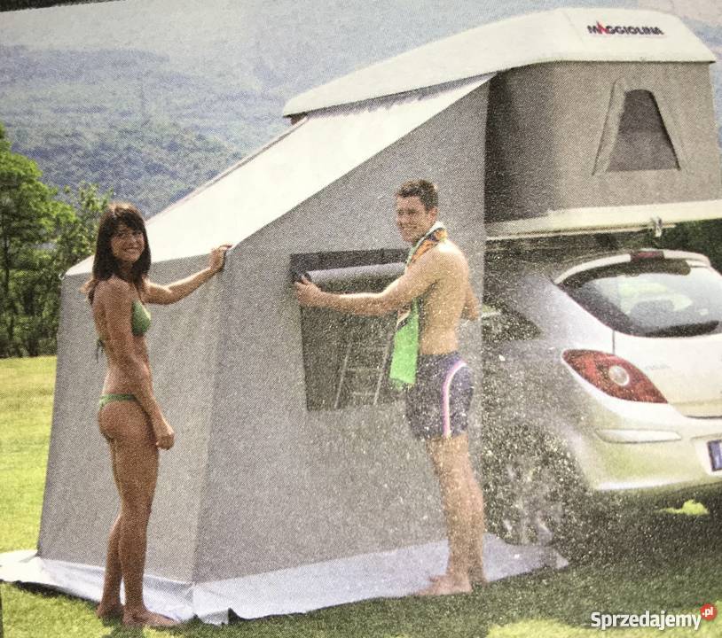 Przedsionek przebieralnia do namiotu dachowego mazowieckie sprzedam