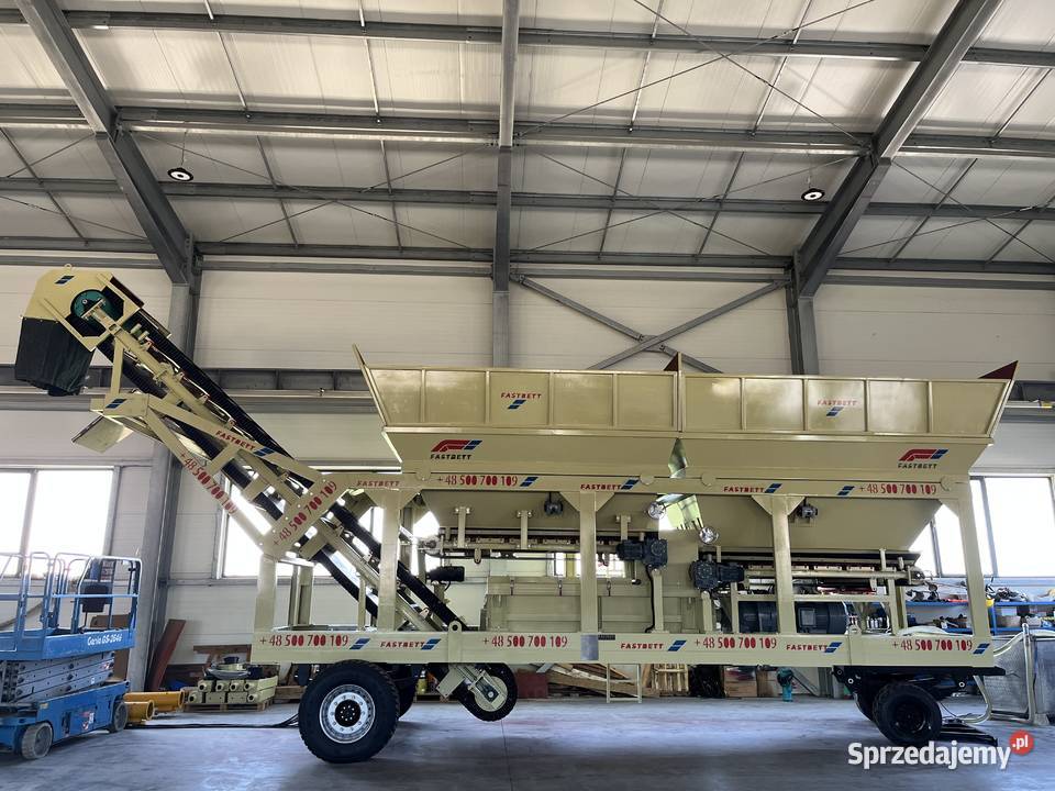 Węzeł betoniarski wytwórnia stabilizacji Parczew