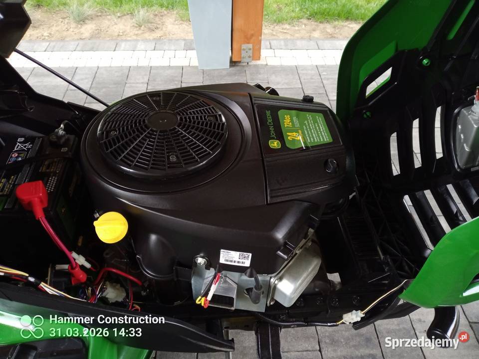 Traktorek kosiarka John Deere S170USA podkarpackie Sanok