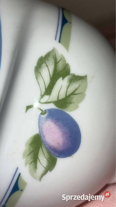 Mlecznik Camilla śliwka dekor na białej pomorskie