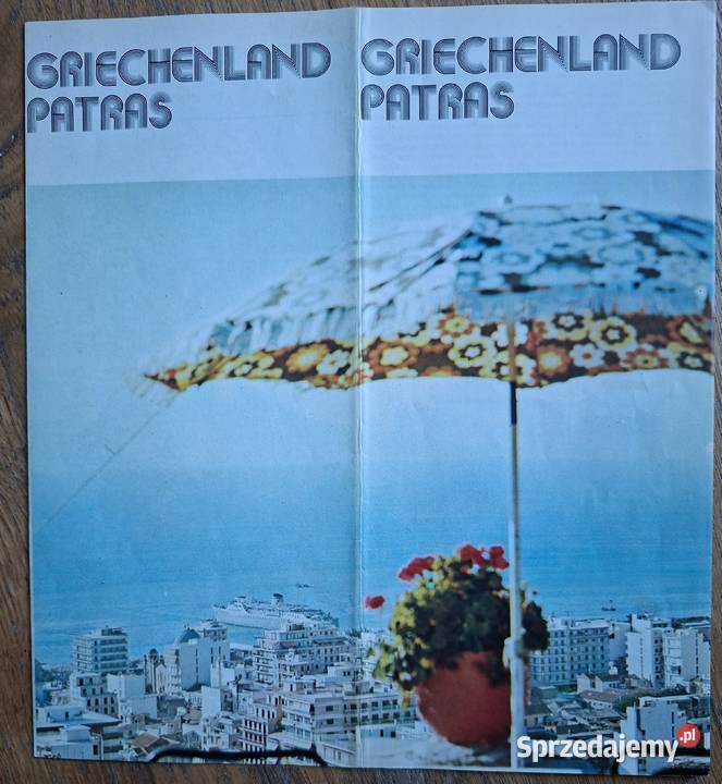 Grecja Griechenland Patras j niemiecki Kraków