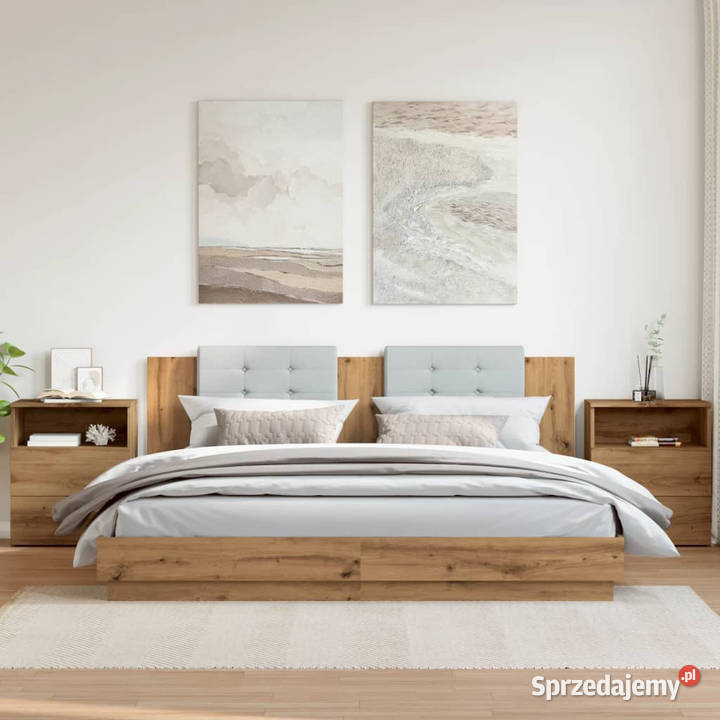 Szafki nocne 2 dąb artisan 50x32x60 WM856567 mazowieckie Warszawa