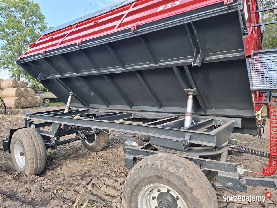 Przyczepa wywrotka BSS BRANDYS P73S hl 60118011 nieuszkodzony Śmigiel