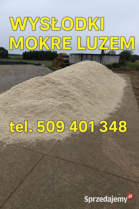 Wysłodki mokre luzem warmińsko-mazurskie Pisz