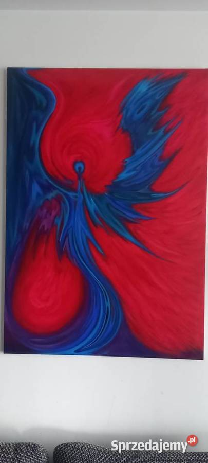 Obraz akryl 100 x 70 nowoczesny Anioł Tychy
