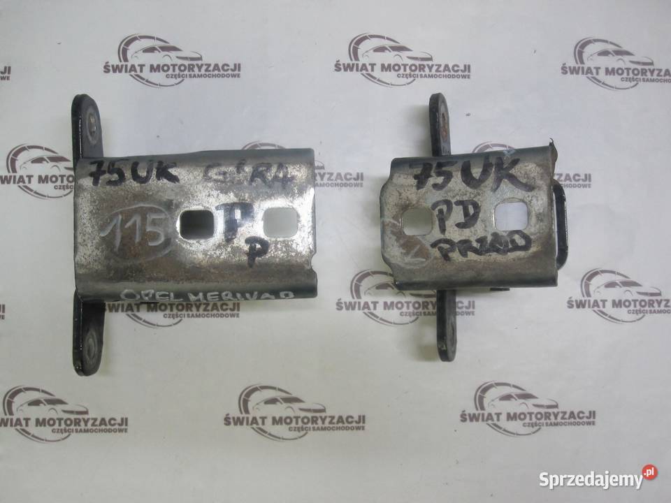 OPEL MERIVA B 13r zawiasy drzwi prawe przód sprzedam