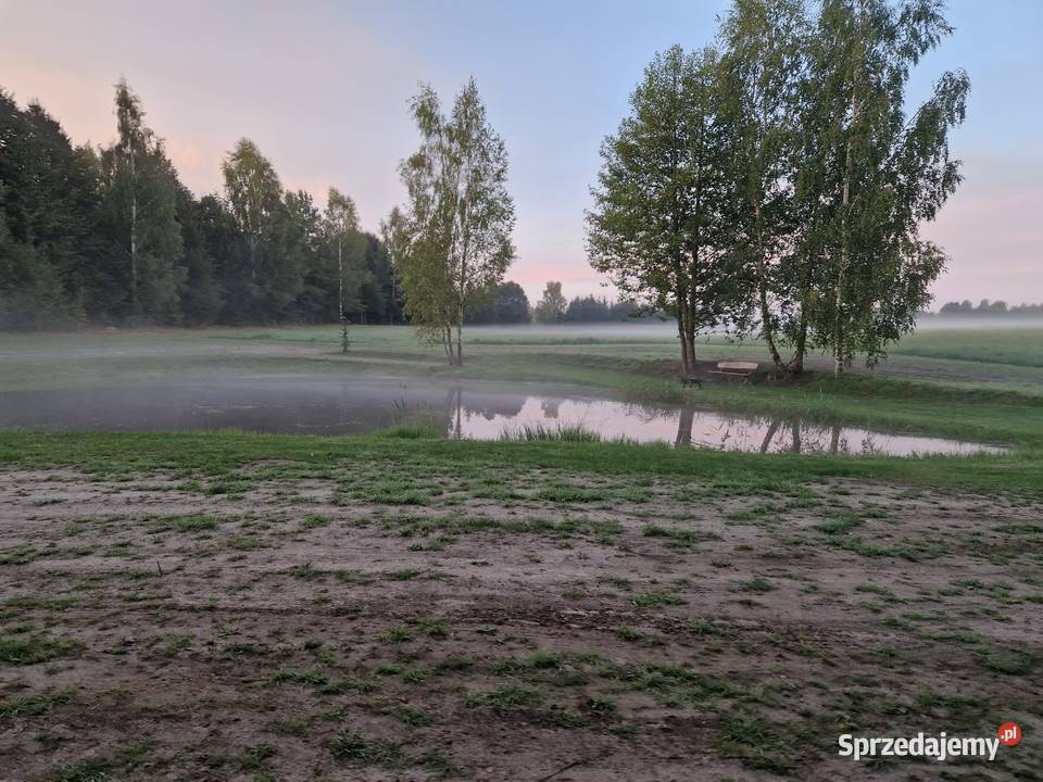 Urokliwa działka rekreacyjna ze stawem 57m Lubomino