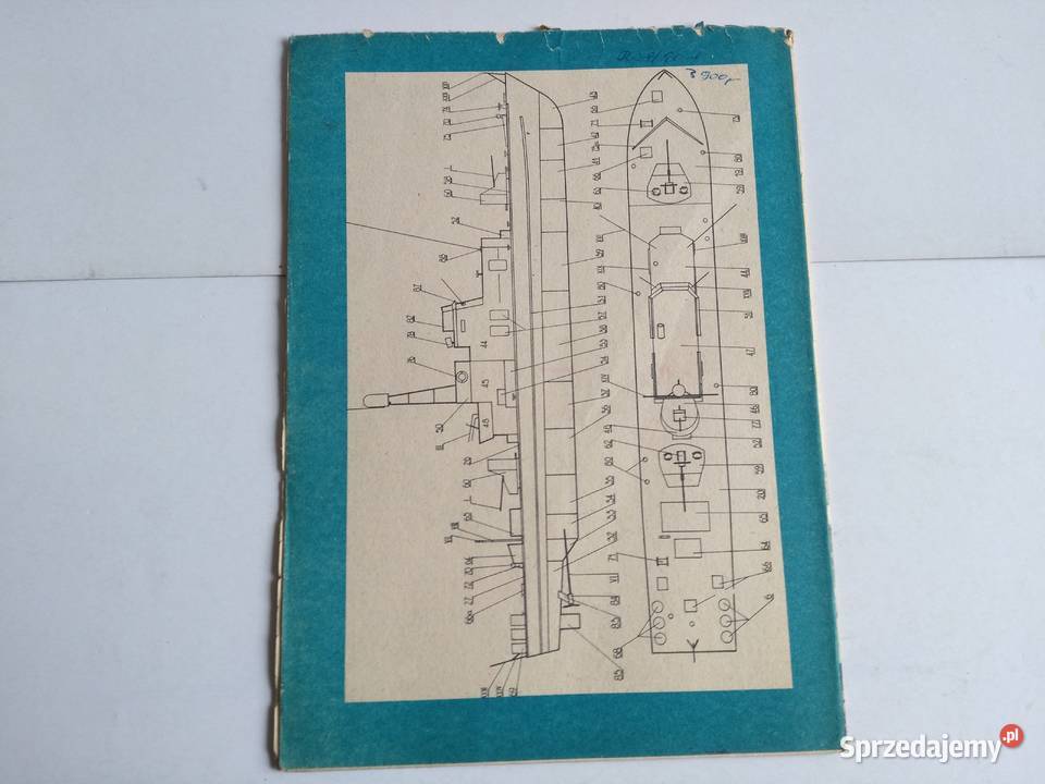 Mały Modelarz 51976 Okręt patrolowy WOP Dąbrowa Górnicza
