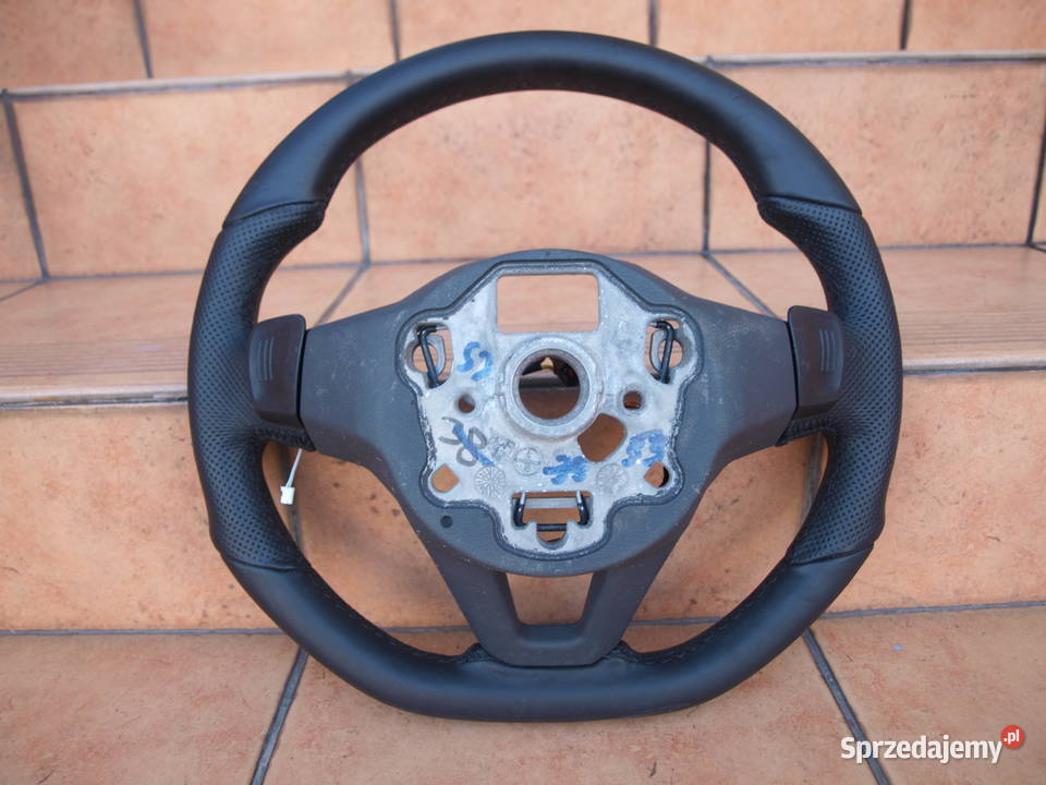 VW Passat Tiguan T Roc kierownica skórzana