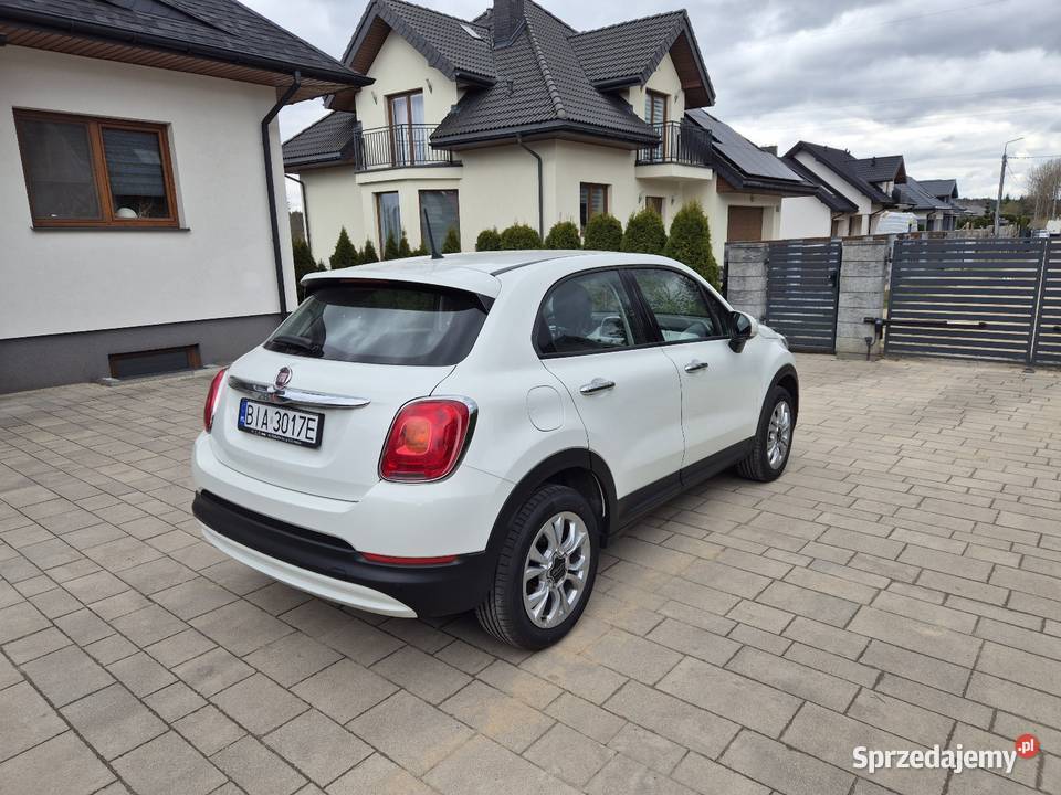 FIAT 500X 2017r 14 140Koni AUTOMAT ZADBANY BEZ podgrzewane fotele 500X Samochody osobowe podlaskie
