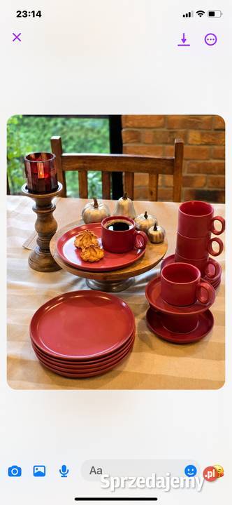 139 Zestaw kawowyśniadaniowy 18 elementów Zabrze sprzedam