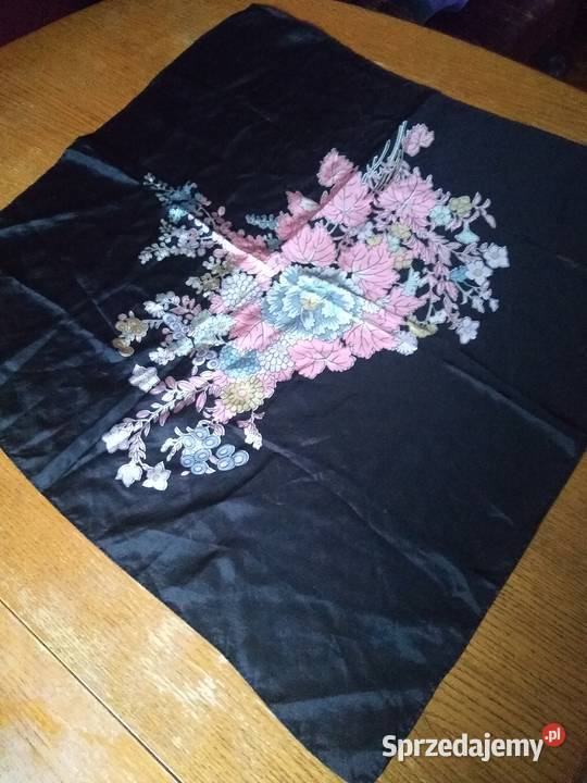 Apaszka francuska jedwab naturalny 59x57 syg