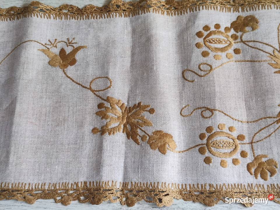 Serwetki haftowane rekodzielo beżowy Częstochowa