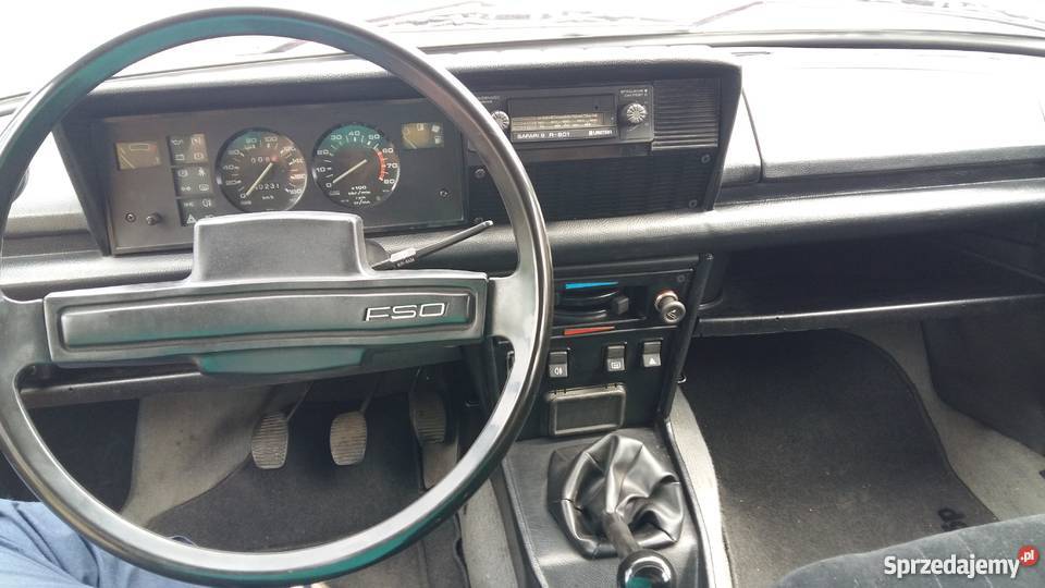 Fiat 125p 1990 przebieg 49000km czarne tablice Polecam