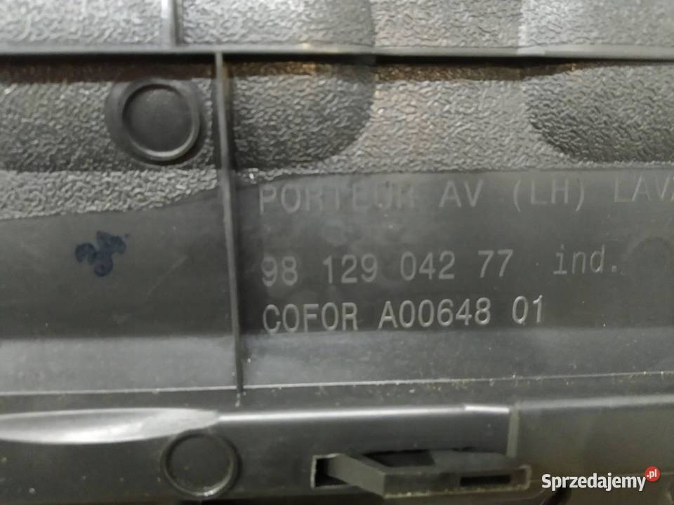 TAPICERKA BOCZEK LEWY PRAWY PRZÓD KPL Citroen C3