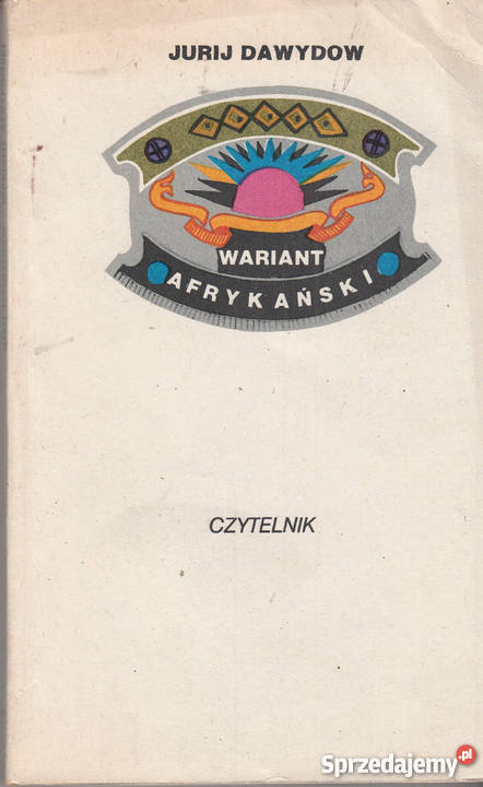 01405 WARIANT AFRYKAŃSKI ZAPISKI I KOMENTARZE Proza i poezja Czyrna sprzedam