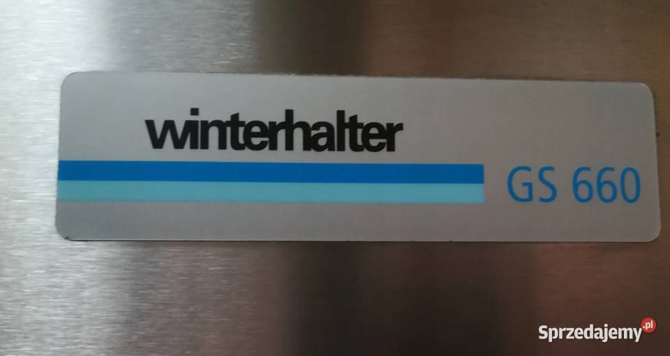 Zmywarka kapturowa WINTERHALTER GS 660 ENERGY Chojnów