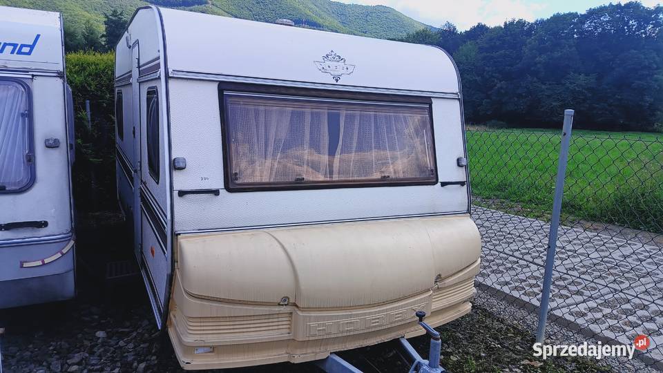 przyczepa kempingowa HOBBY campingowa kemping 1 Międzybrodzie Bialskie