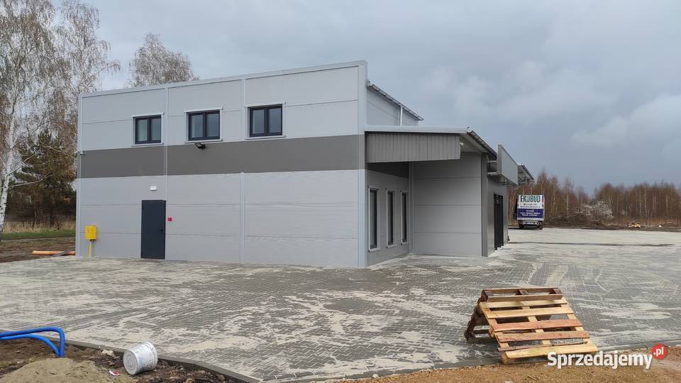Konstrukcja hala usługowa Hala usługowa śląskie Czarny Las