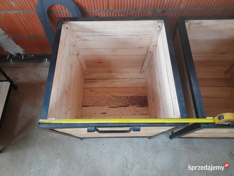 Donica ogrodowa LOFT duża i ciężka Donice opolskie