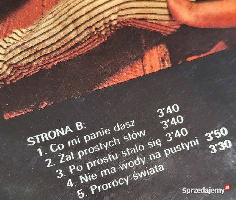 Bajm Józek nie daruję ci tej nocy płyta winylowa Chełmno