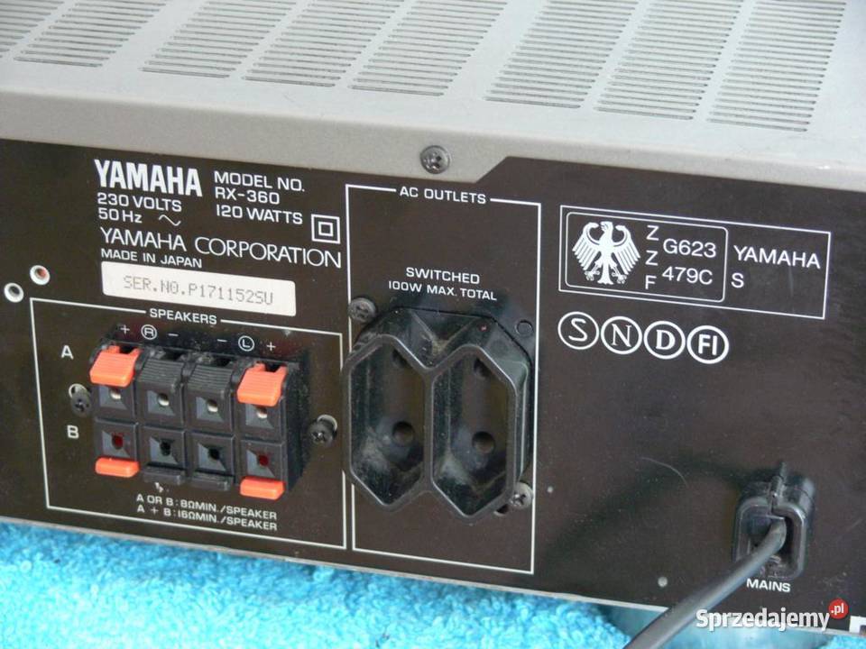 Amplituner Yamaha RX360 sprawny i ładny WYSYŁKA podkarpackie Jasło