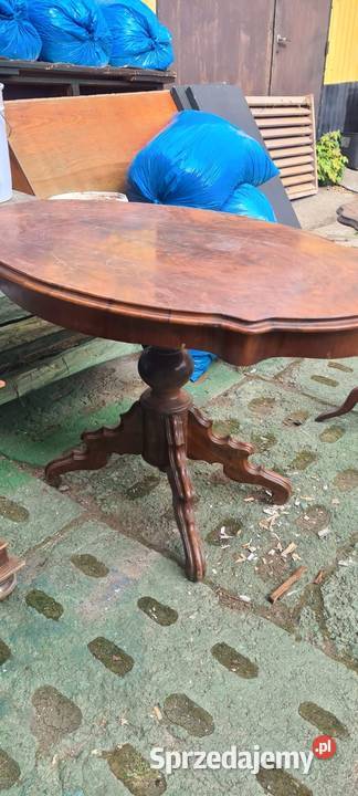 dwa stoły antyki