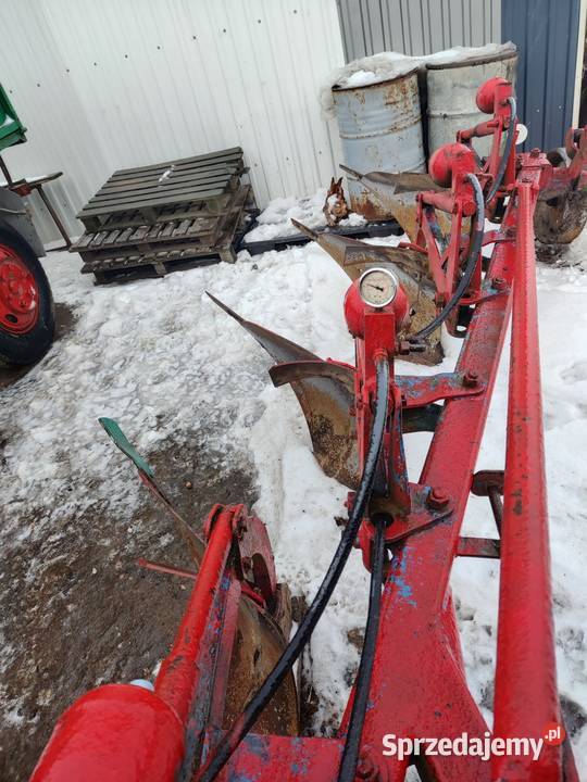 Pług 4 skibowy zagonowy kujawsko-pomorskie Lubień Kujawski