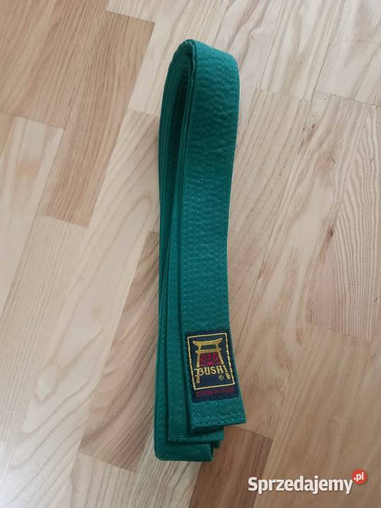 nowy pas do karate Bushi zielony 260 Walki Wschodu Warszawa