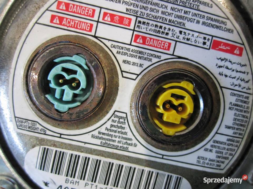 OPEL INSIGNIA A I 10r AIRBAG poduszka kierowcy osobowe Poduszki powietrzne