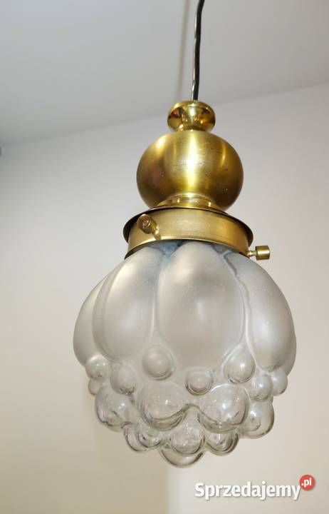 Lampa bubble H Tynell Limburg lata 60 vintage Oświetlenie Kalisz sprzedam