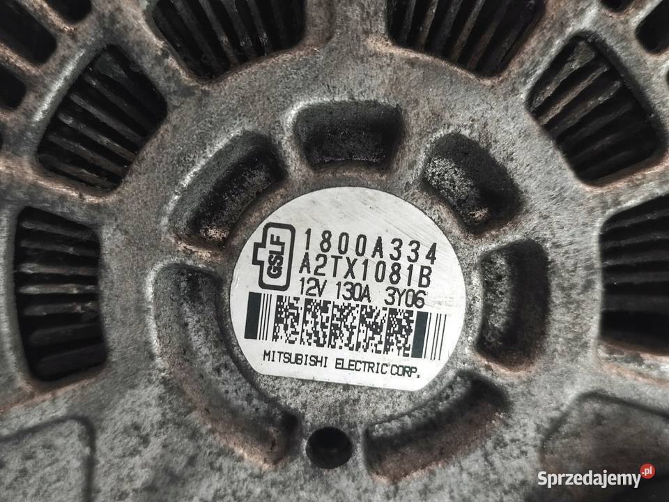 OUTLANDER ASX 11r 22 DID 4N14 175 alternator Motoryzacja świętokrzyskie Kielce
