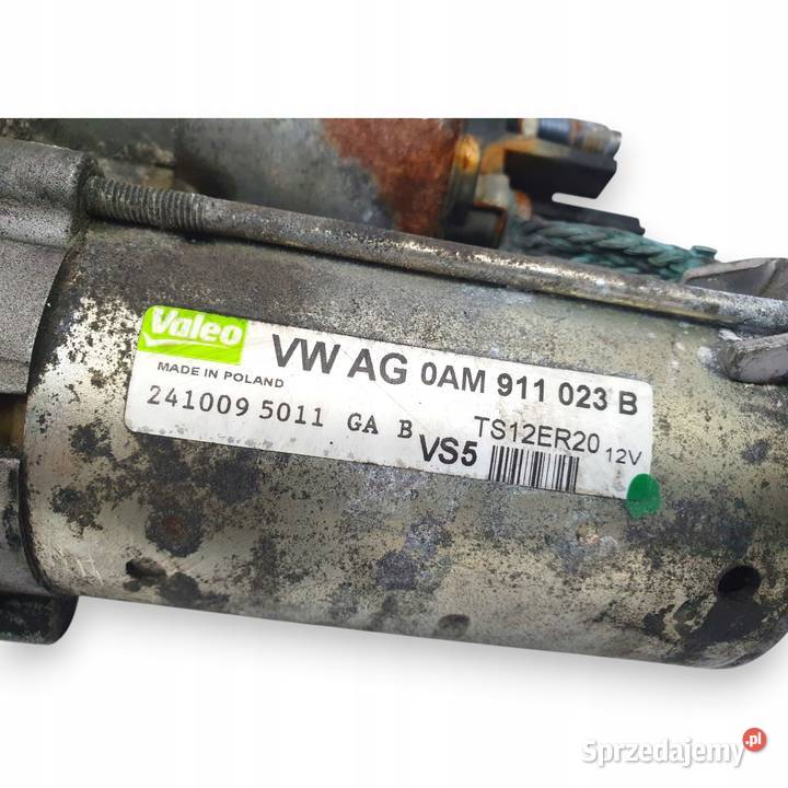 ROZRUSZNIK Skoda Octavia II 18 TSI 0AM911023B Układ elektryczny silnika Chełm