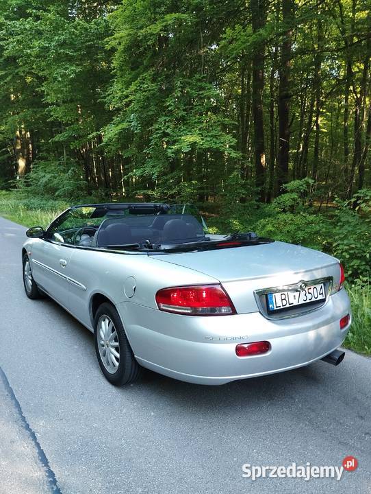 Chrysler Sebring Cabrio 20 LX skórzana tapicerka Biłgoraj sprzedam