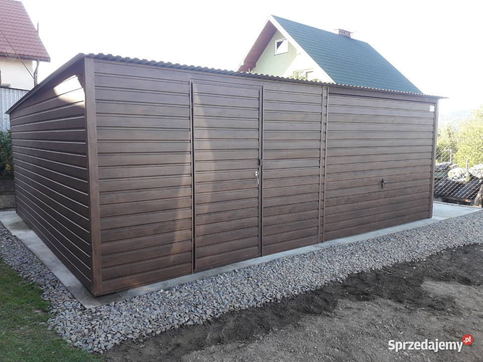 GARAŻ BLASZANY Garaże Blaszane Hala Magazynowa Milicz sprzedam